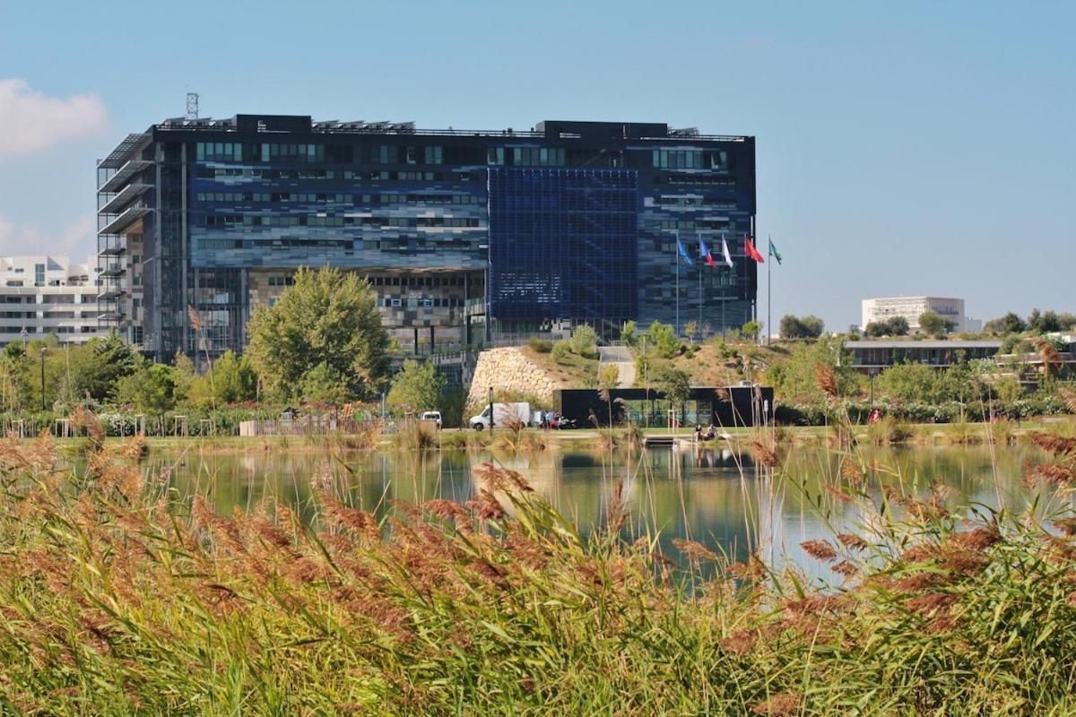 Port Marianne Avec Terrasse Et Parking Gratuit Montpellier Exterior foto