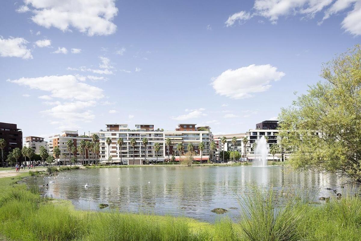 Port Marianne Avec Terrasse Et Parking Gratuit Montpellier Exterior foto